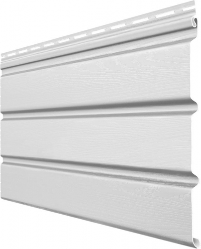 Виниловый софит Grand Line Classic Standart без перфорации белый