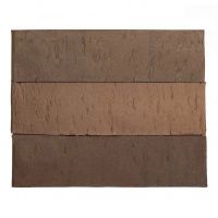 Клинкерный кирпич Керма Premium Евро 0,5 НФ Коричневый рифленый