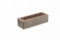 Облицовочный кирпич Recke Одинарный 1НФ Classic Серый с металлом фактурный 5-74-00-2-00